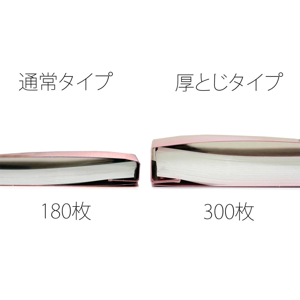 Plus PP Flat Thick 10 File, A4, Binding, Pink, Books, NO.121PW 98-348×10