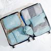 7pcs/set Travel Storage Bag Luggage Clothing Underwear Shoe Organizer Pouch Large Capacity Garment Travel Organizer Bag