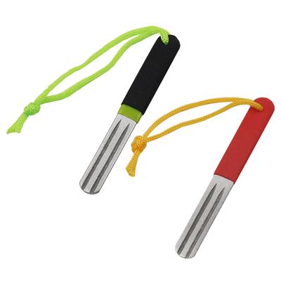 Fishing Tackle Fish Hook File Grindstone Diamond Knife Sharpener Whetstone