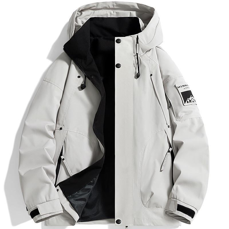 Men's Trendy Hooded Windproof Jacket - New 2026 Spring/Summer/Autumn Collection