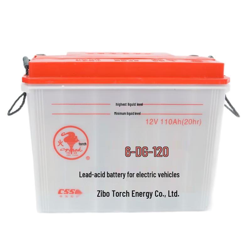 TORCH 6-DG-120 Flooded Lead-Acid Battery 12V 110AH