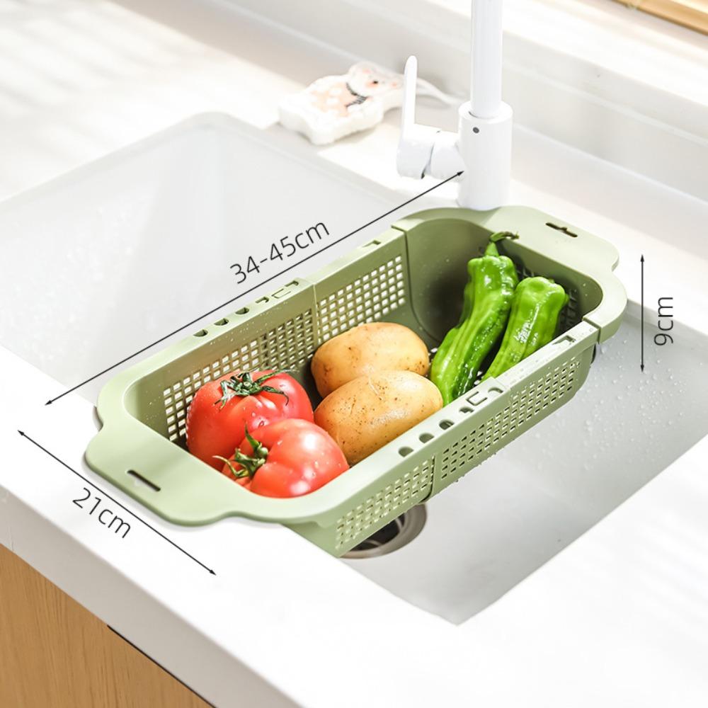 Containers Wash&Drainer Basket Multifunctional Storage Basket Kitchen Drain Basket  Fresh Vegetable