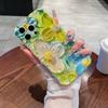 Retro Oil Painting Phone Case For iPhone 13 14 15 16 ProMax 12 11 Luxury Flower Print Shockproof Silicone Cover Artistic Decor
