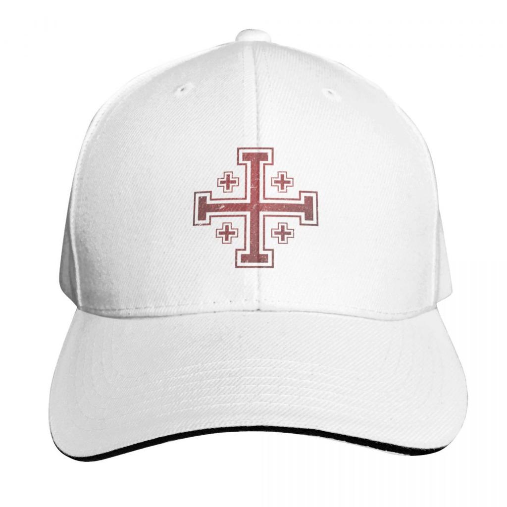 Jerusalem Cross medieval Knights Cross Crusader Baseball Cap funny hat Trucker Hat beach hat Golf Unisex Womens