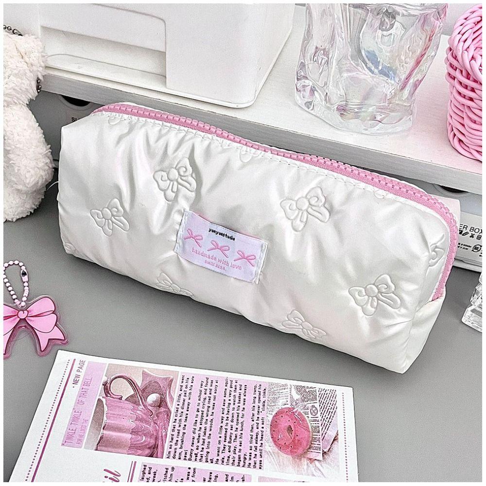 Portable Stationery Bag Large Capacity Stationery Organizer New Pen Box