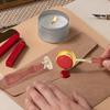 Portable Wax Seal Stamp Set Wax Stamps For Letter Sealing Colorful Wax Beads Melting Tool For Beginners And Paper Craft Lovers