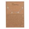 Mama Halsketten Muttertagsgeschenke Edelstahl 14K Gold Plated Zarte Halskette Anlaufgeschützter Schmuck, Geschenke für frischgebackene Mütter Frauen