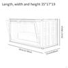 Action Figure Display Case Cabinet Showcase Doll Storage Box for Office Dresser Bedside Table