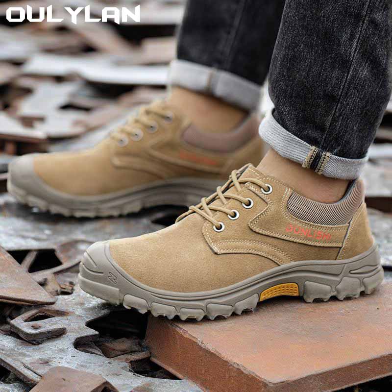 Anti Slip Hiking Sports Sneakers Electric Welder Work Safety Shoes for Men Insulated Anti Scalding Steel Toe Protective Shoes