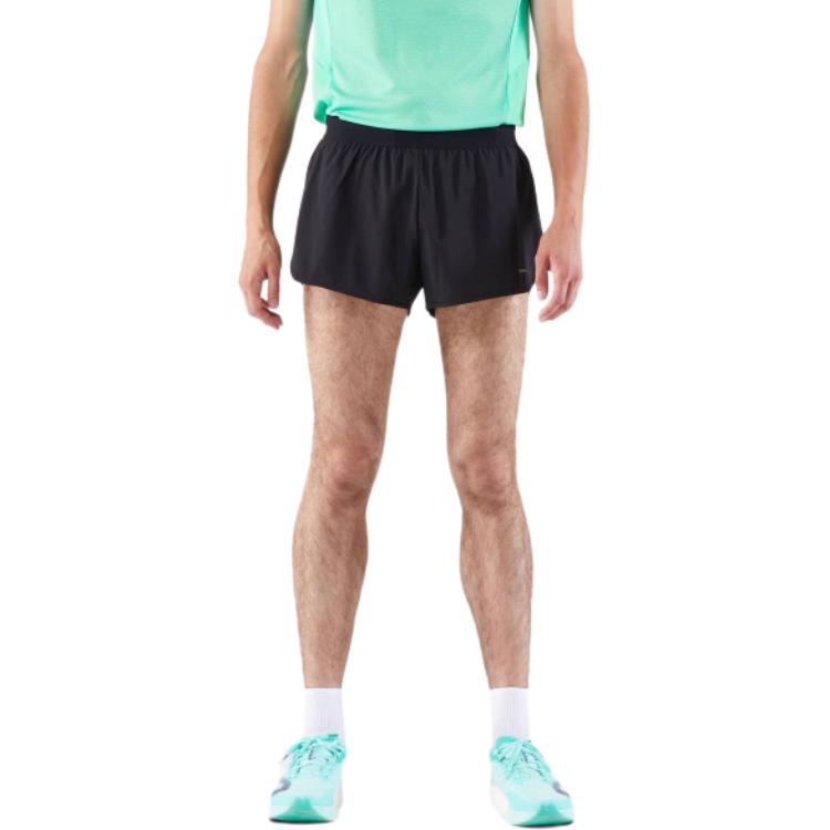 Decathlon Quick-Dry Solid Color Lightweight Casual Shorts Men's Black