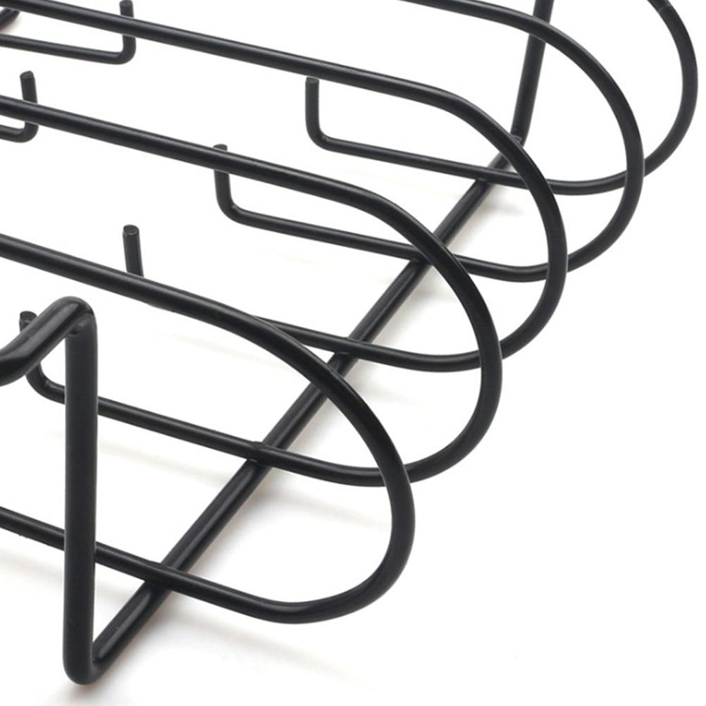 Rib Rack for Grilling Non Stick Metal Barbecue Tools Steak Holders Grill Stand for Kitchen Outdoor
