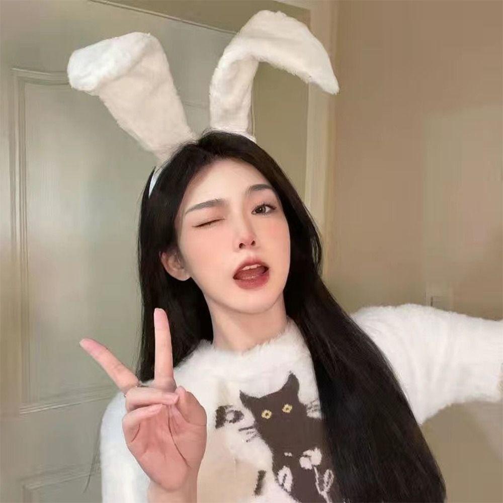 Cosplay Bunny Girl Girls Čelenka Roztomilá Bunny Čelenka Sladká Párty Čelenka Kostým Cosplay