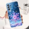 Art Christmas Snowflakes For Samsung A51,30,71,S9,Ultra,Lite,S23,22,21,PIus,10,20,FE,Transparent, Silicone Case