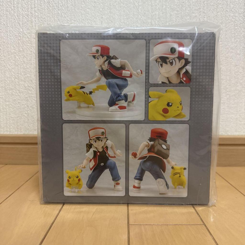 [USED] 2019 Pokémon Center Exclusive Kotobukiya Figure Red & Pikachu