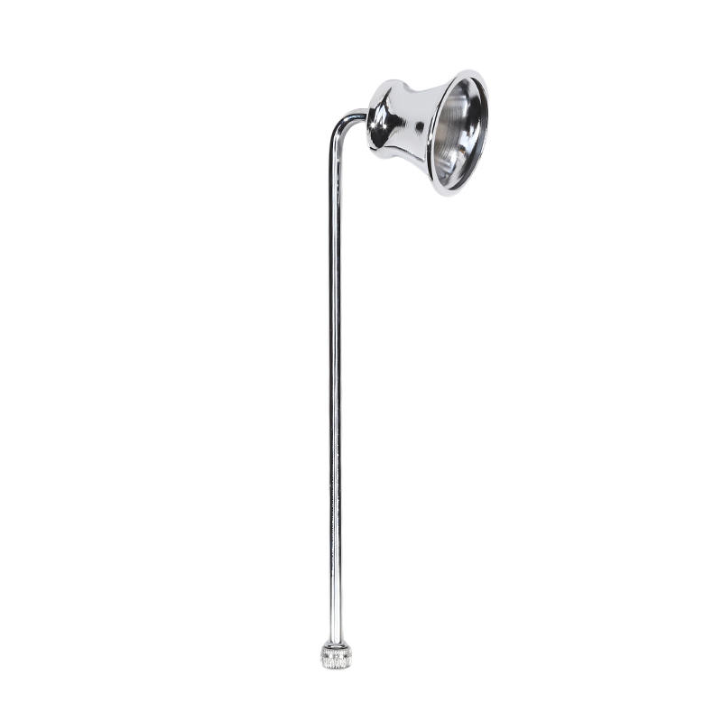 Candle Snuffer Stainless Steel Smokeless Candles Wick Bell snuffer Put Off flame Tool Cutter Black Gold Rose Silver Decoration