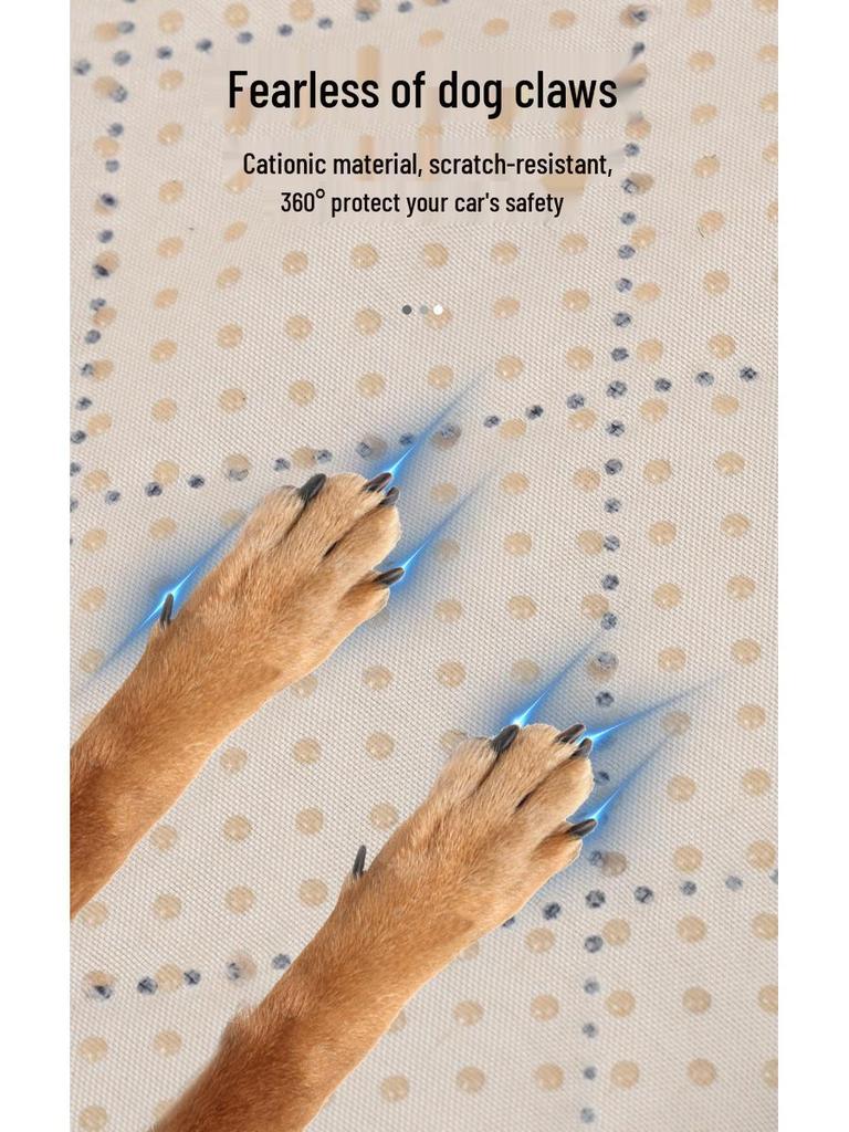 Waterproof & Dirt-Resistant Pet Car Seat Hammock Mat