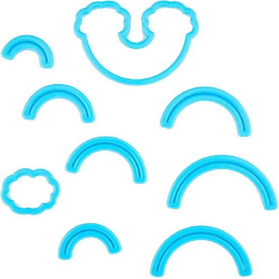 SUPERFINDINGS 8 Styles Plastic Cookie Cutters Ocean Cookie Cutters Polymer Clay Cutters Marine Animal Clay Cutter White Marine Life Cookies Fondant