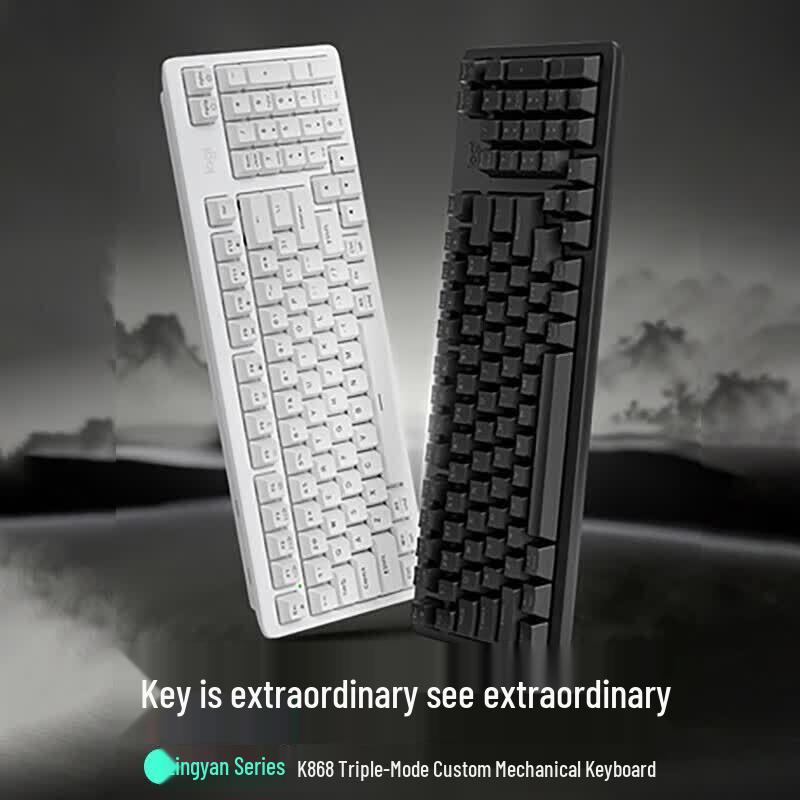 Logitech K868 Tri-mode Customizable Mechanical Keyboard