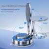 Double Ring Magnetic Car Mount: Rotatable, Foldable, Multi-Functional Phone Holder with Suction Cup