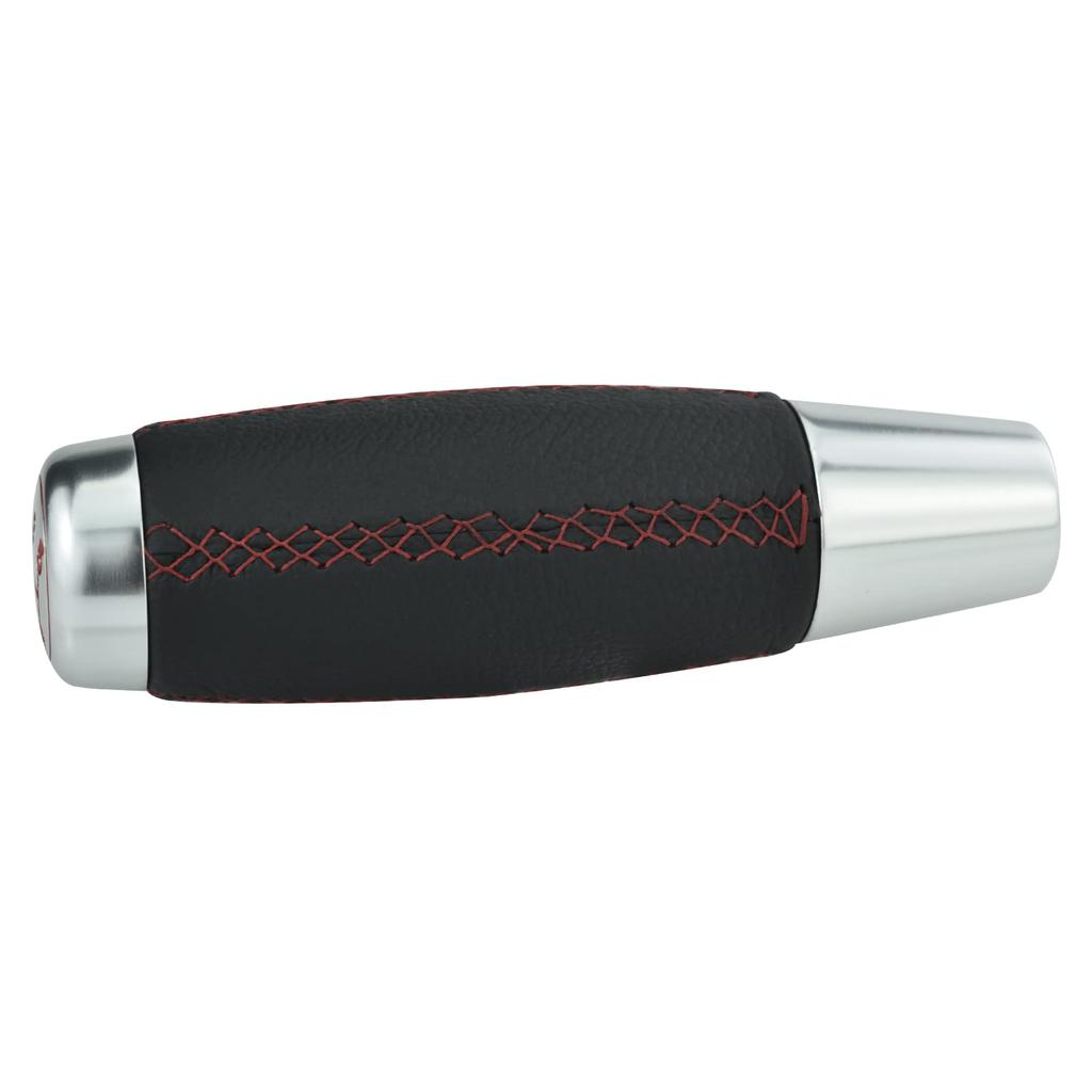 Arenbel Leather Shift Knob mt 5-Speed Long Gear Shift Handle Universal Manual Car Black