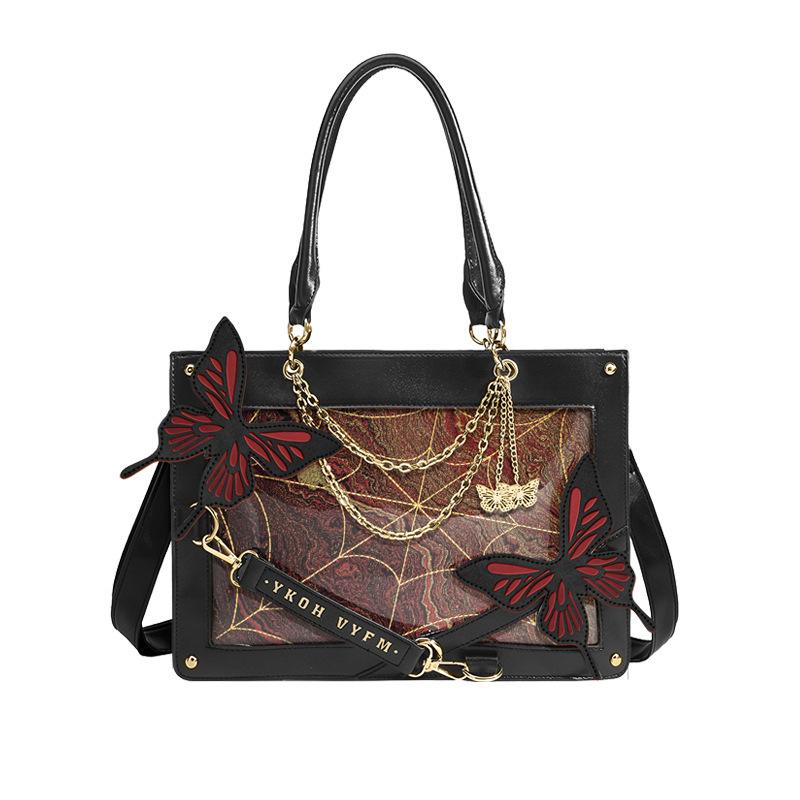 

Нова сумка-тоут Labyrinth Butterfly Bag Темна готична сумка кросбоді для жінок