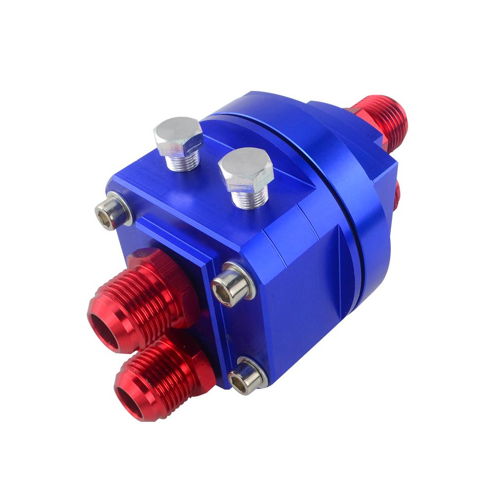 Sada hliníkového olejového filtra na premiestnenie samčieho sendvičového adaptéra 3/4X16 / 20X1,5 doska adaptéra na olejový sendvič