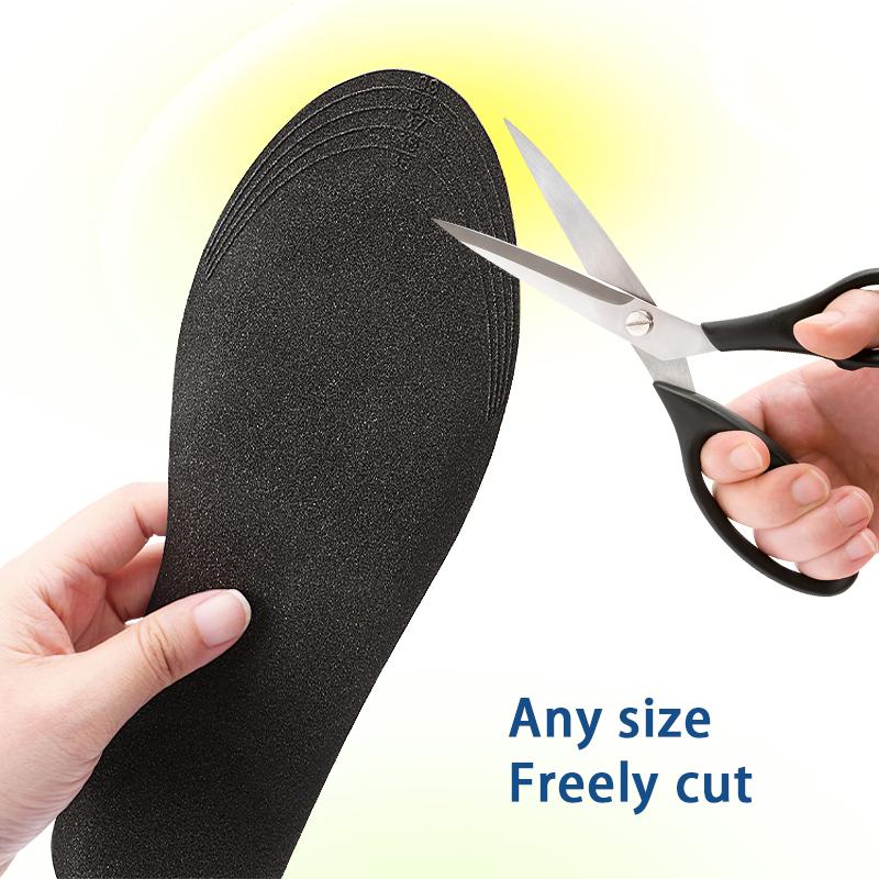 5D Memory Foam Insoles for Shoes Women Breathable Running Sports Insole Feet Arch Support Shoe Pads Plantar Fasciitis Shoe Sole