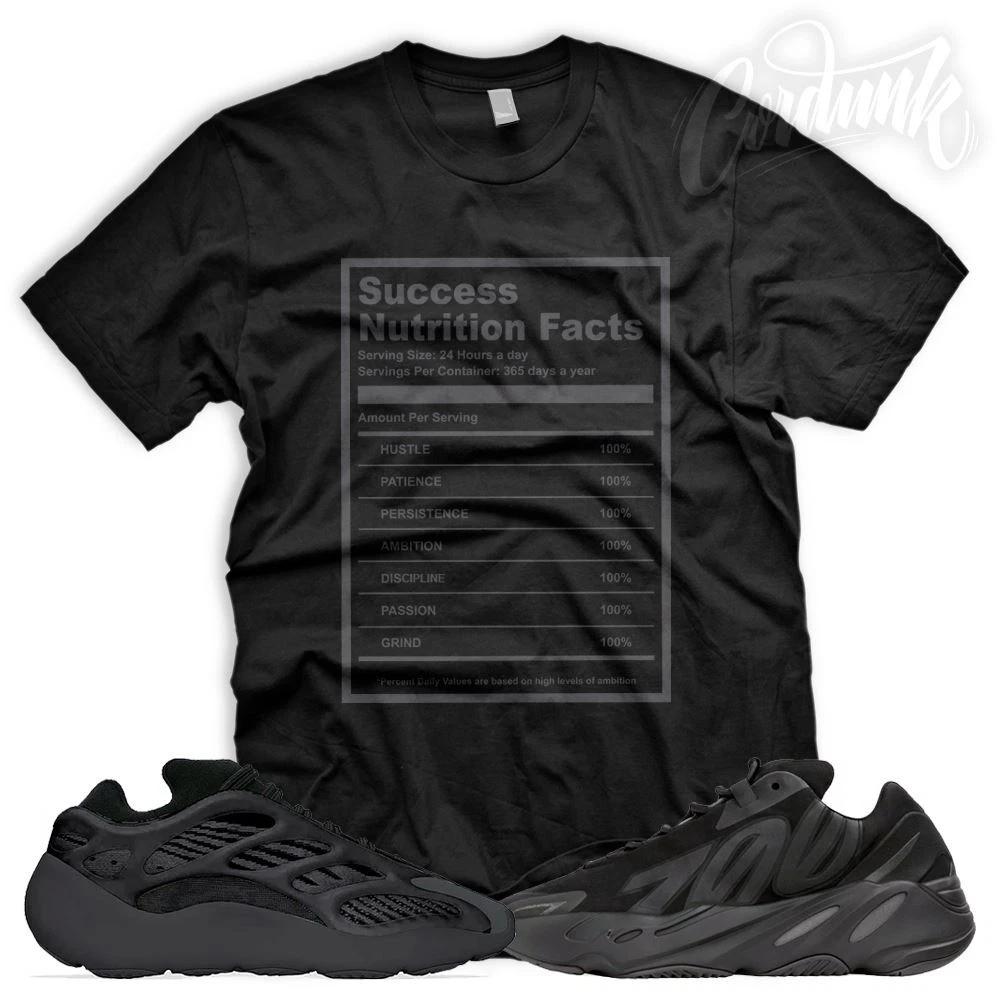 SUCCESS FACTS  Sneaker T Shirt to match YZ 700 Alvah Triple MNVN Vanta 350 XL