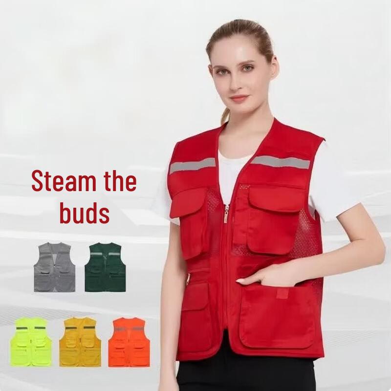 High-Visibility Reflective Work Vest