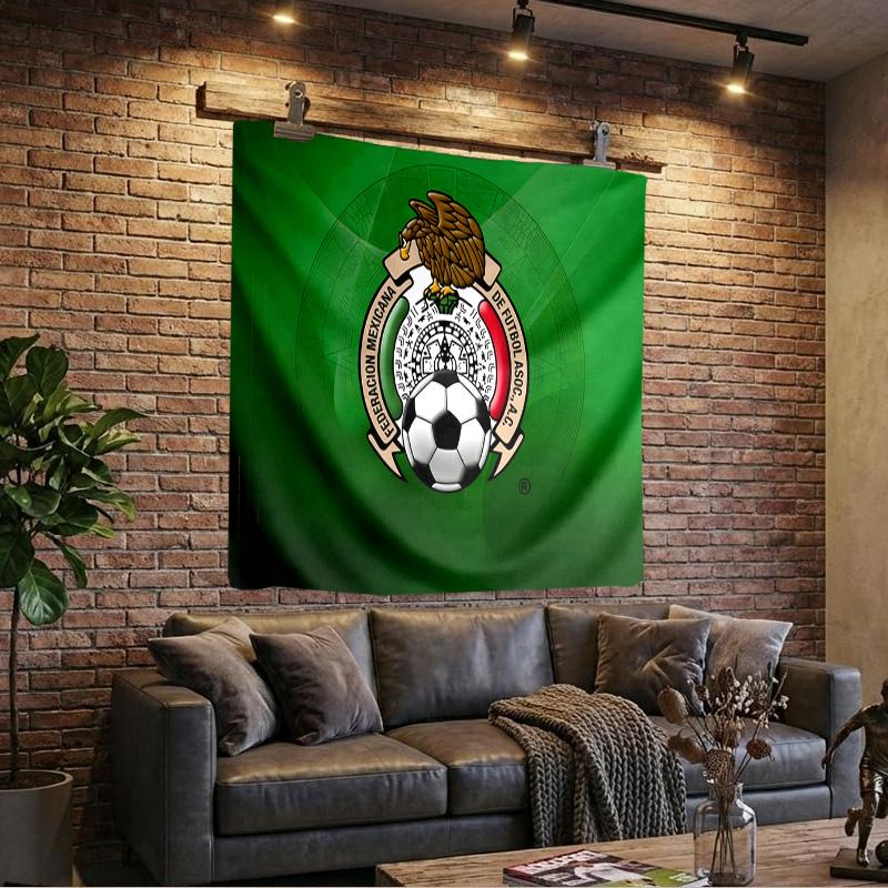 1PC Manchester United Crest Tapestry, Unique Design Tapestry, Wall Decor for Bedroom,Livingroom, Playroom,Heartwarming Fan Holiday Gifts
