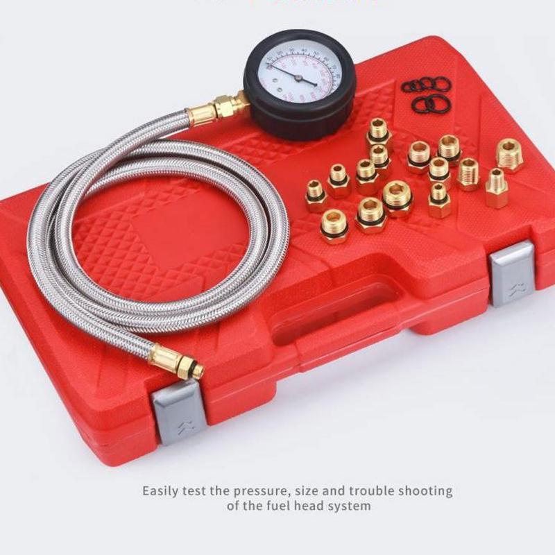 Car Engine Oil  Pressure  Gauge Test Kit Anti-rust Anti-corrosion Explosion-proof Low Oil Warning