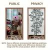 1pc Japanese-Style Door Curtain with Elegant Bamboo Design, Easy Rod Pocket Installation, Size 34x56 Inches – Perfect for Room/E