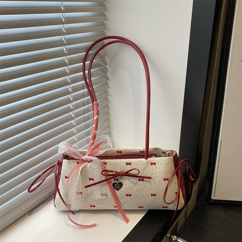 Summer Popular Pleated Bag Large Capacity 2025 New Versatile Casual Shoulder Bag Commuter Handbag Women