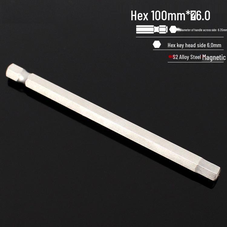 S2 Hexagon Magnetic Impact Driver Bit Set for Electric Screwdrivers