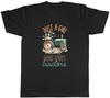 Just a Girl Who Loves Tractors Unisexs TShirt Tee Gift Top