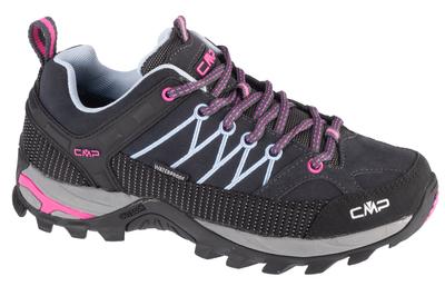 Rigel Low, Womens Black Trekking Shoes