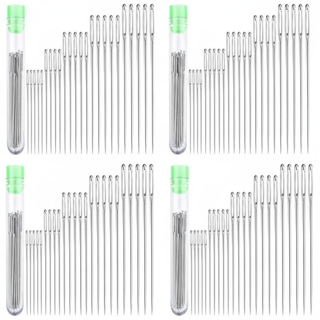 1/2/3/4/8box Big Eye Sewing Needle Universal Regular Useful Sewing Needles for Sewing Crochet Knitting Embroidery Sewing Tools