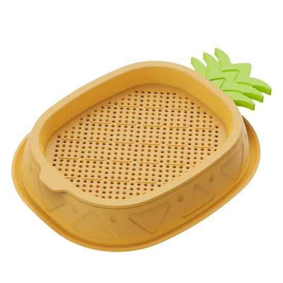 Hydroponic Cat Grass Growing Kit for Indoor Cats Soil Free Wheatgrass Planter with 5 Pack Seeds for Hairball Control