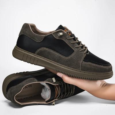Sapatos Masculinos Tênis de Couro Genuíno Masculino Casual Sapatos Masculinos Luxo Tênis Treinador Corrida Alta Qualidade Tendência Mocassins Tamanho Grande 49