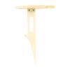 Outdoor Wine Table Foldable Mini Wooden Picnic Table Wine Rack Support Holder for Party
