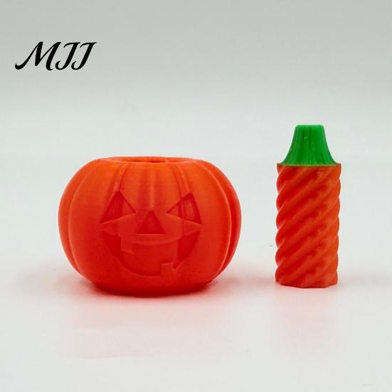 Unique Gifts for Students 3D Printed Spiral Cone Toy, with Animal/Pumpkin/Ghost/ Hat Pattern Design, Stress Creative Halloween Photo Props Relief
