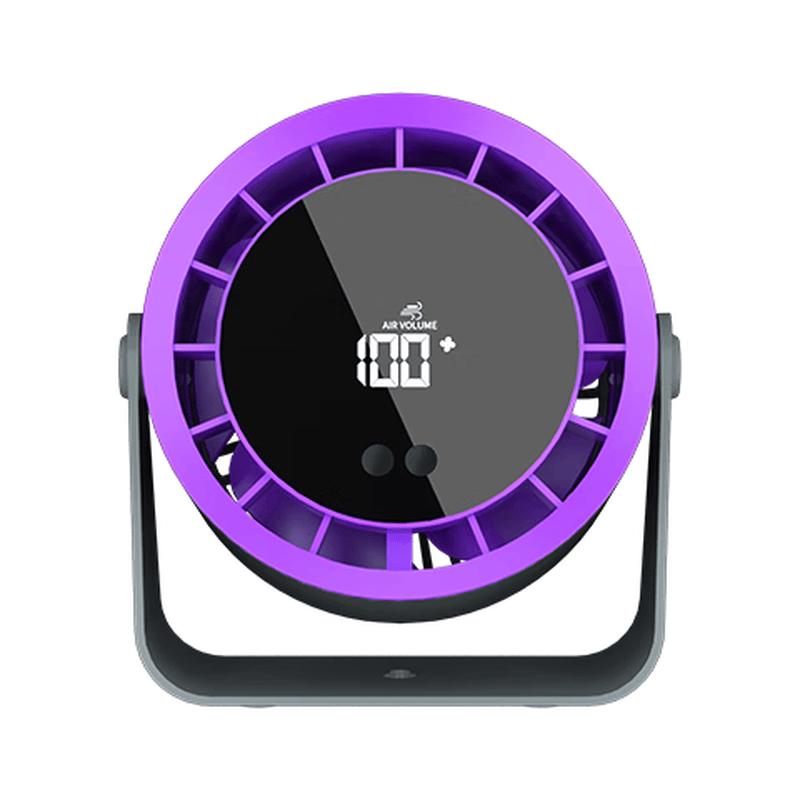 

Portable 100-Speed Desktop Cooling Fan 3-in-1 Desktop/Hanging/Wall-mount