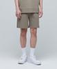 Flat Terry Sweat Shorts [Dusty Beige]