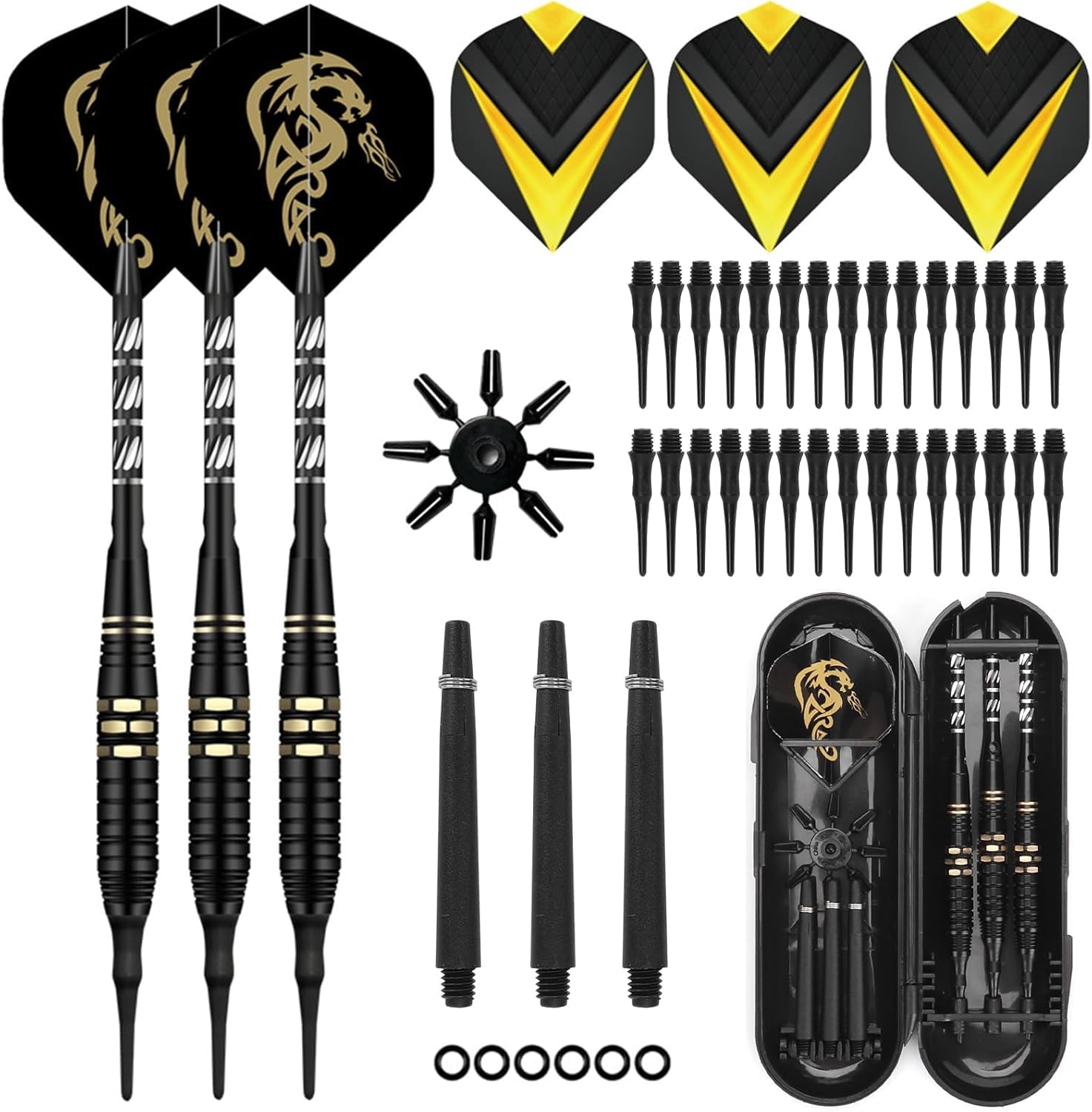 

darts set brass 18g for beginners and intermediate players