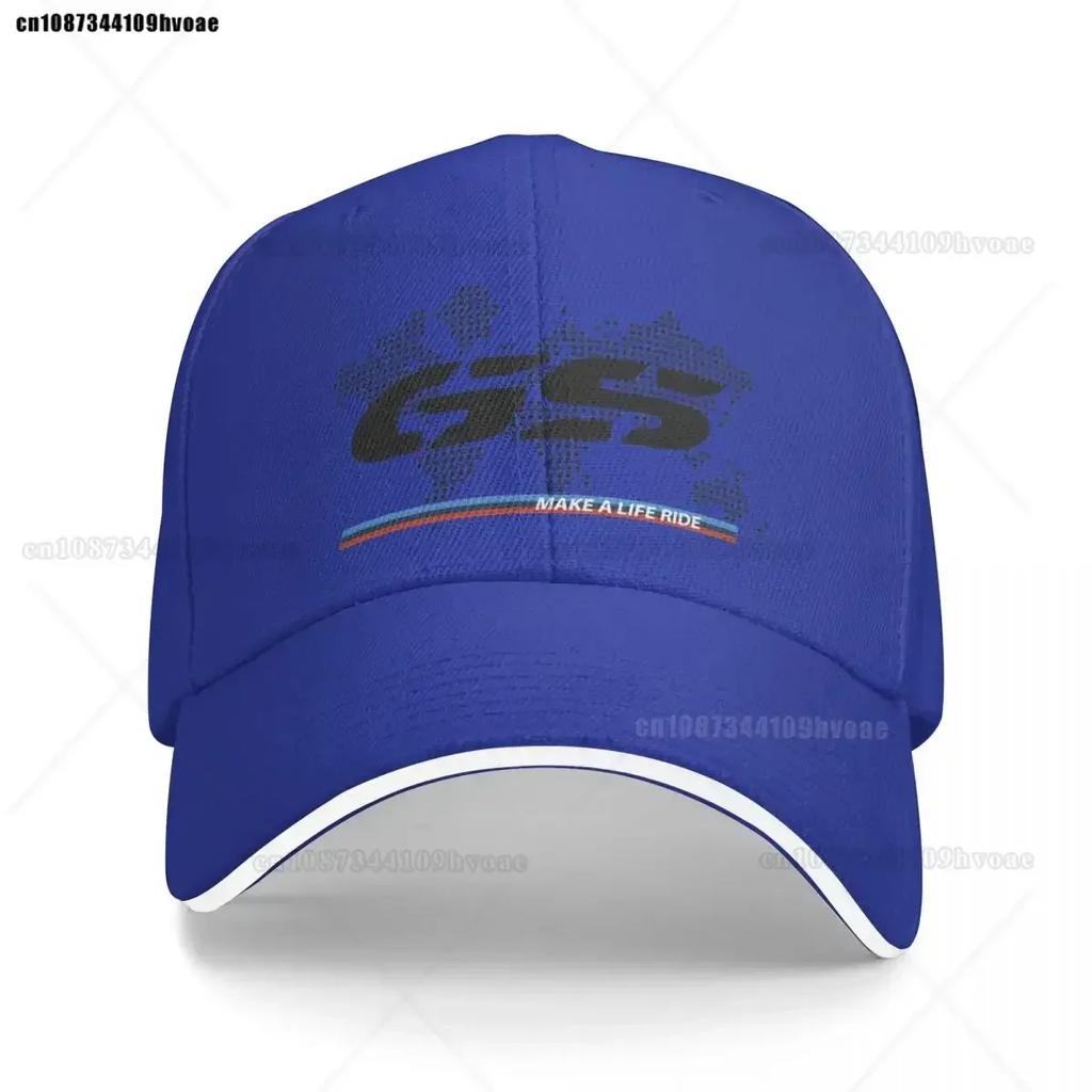 Motorcycle GS World Map Racing Baseball Cap Outfits Motocross Hat Motor Cross Enduro Race Trucker Hats Adjustable Fit