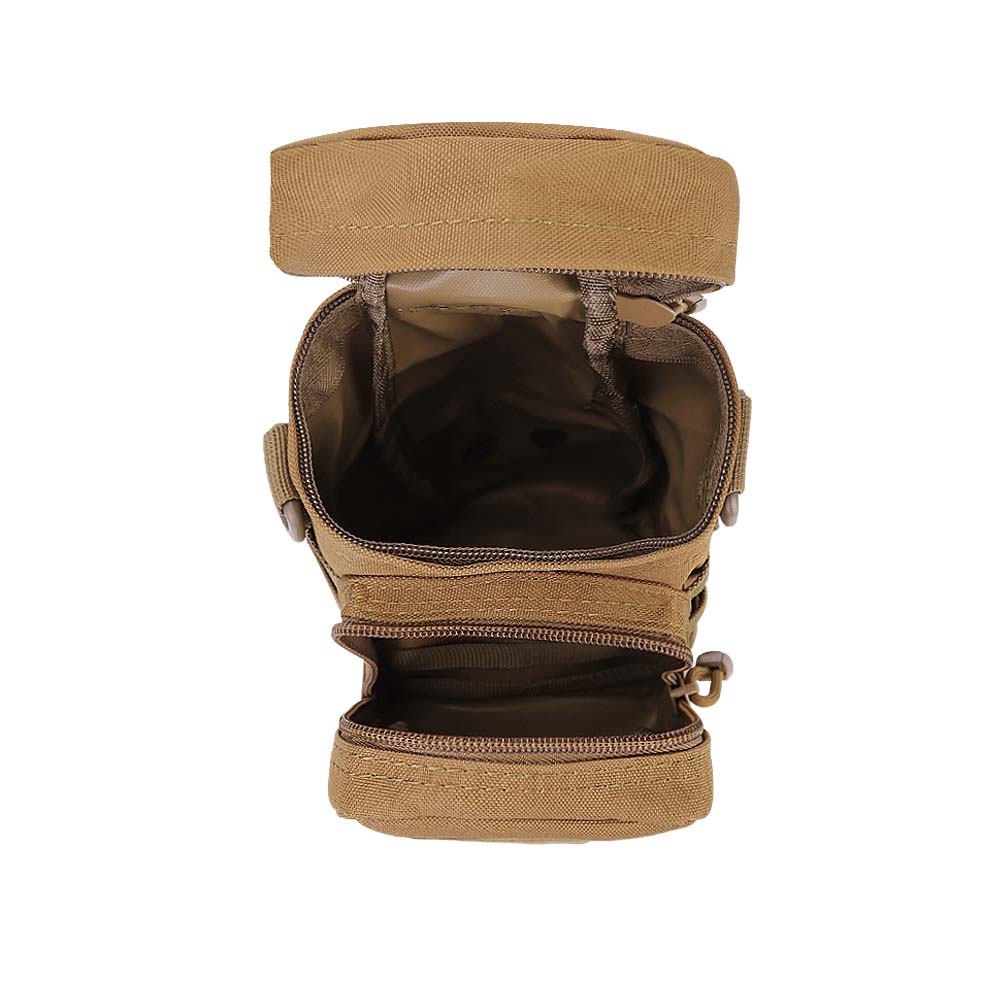 Tactical Molle Water Bottle Bag Pouch Holder Outdoor Travel Camping Hiking Cycling Fishing Hunting Water Bottle Kettle Carrier