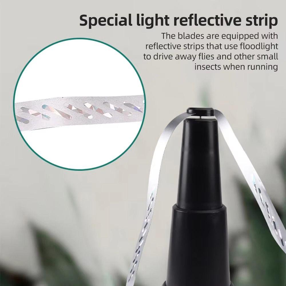 Electric Spinning Fly Repellent Fan Portable Table Flying Fan Insect Repellent Fan  Outdoor