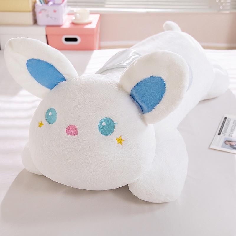 

Крылатое животное Длинная подушка Милая свинка Кролик Плюшевая игрушка Кукла Девочка Кровать Сон Подушка-сэндвич 60cm