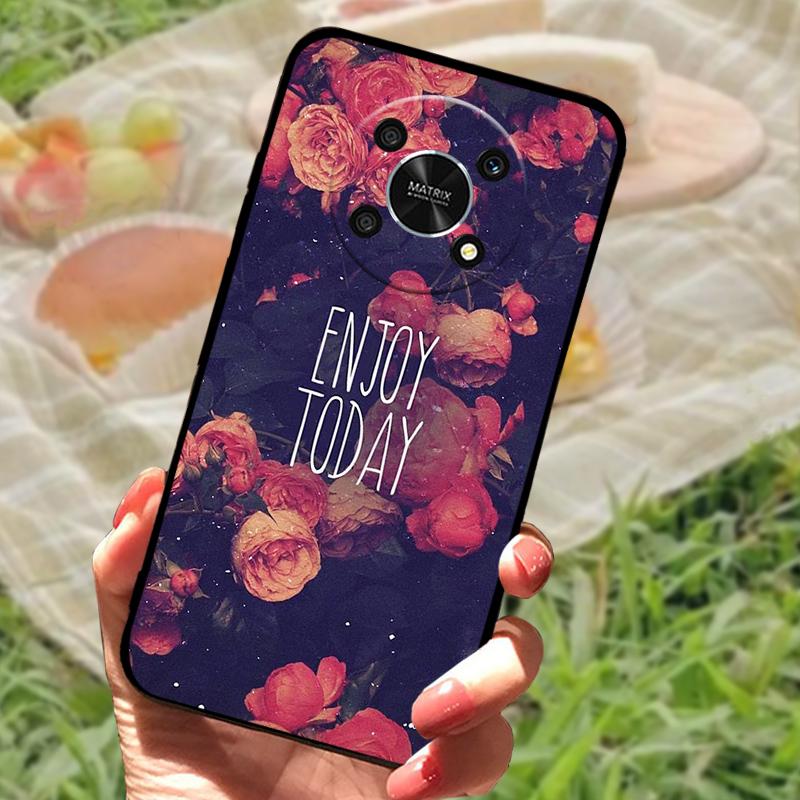 Luxury Fashion Case For Honor Magic4 Lite 5G New TPU Soft Silicone Cover Funda For Huawei Honor Magic 4 Lite Phone Bumper Shell