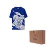 Burberry Equestrian Knight Printed Crewneck T-Shirt 80897431